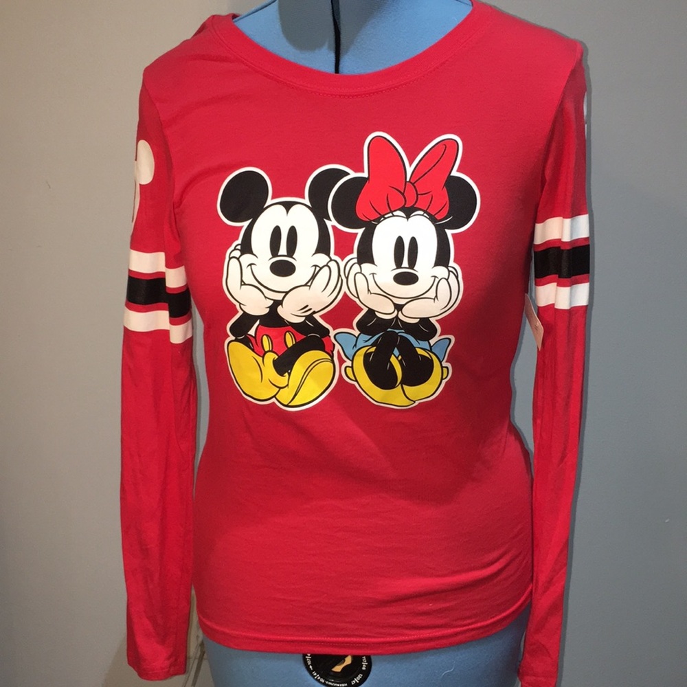 Disney Mickey and Minnie Shirt M